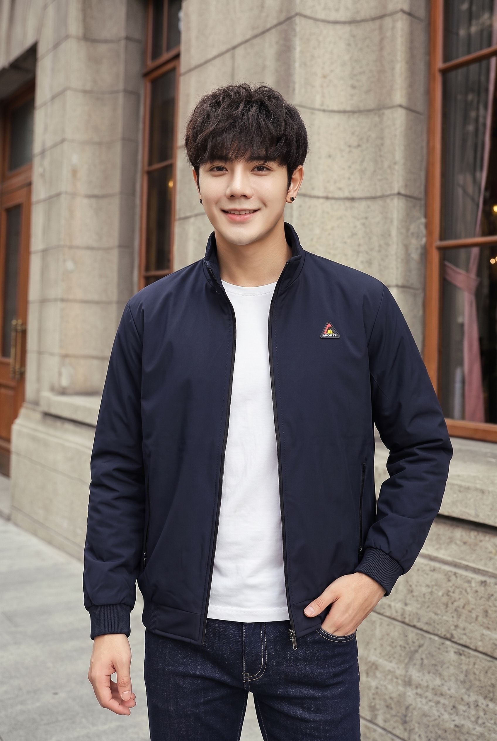 mod young Men Solid Casual Jacket-picture-16