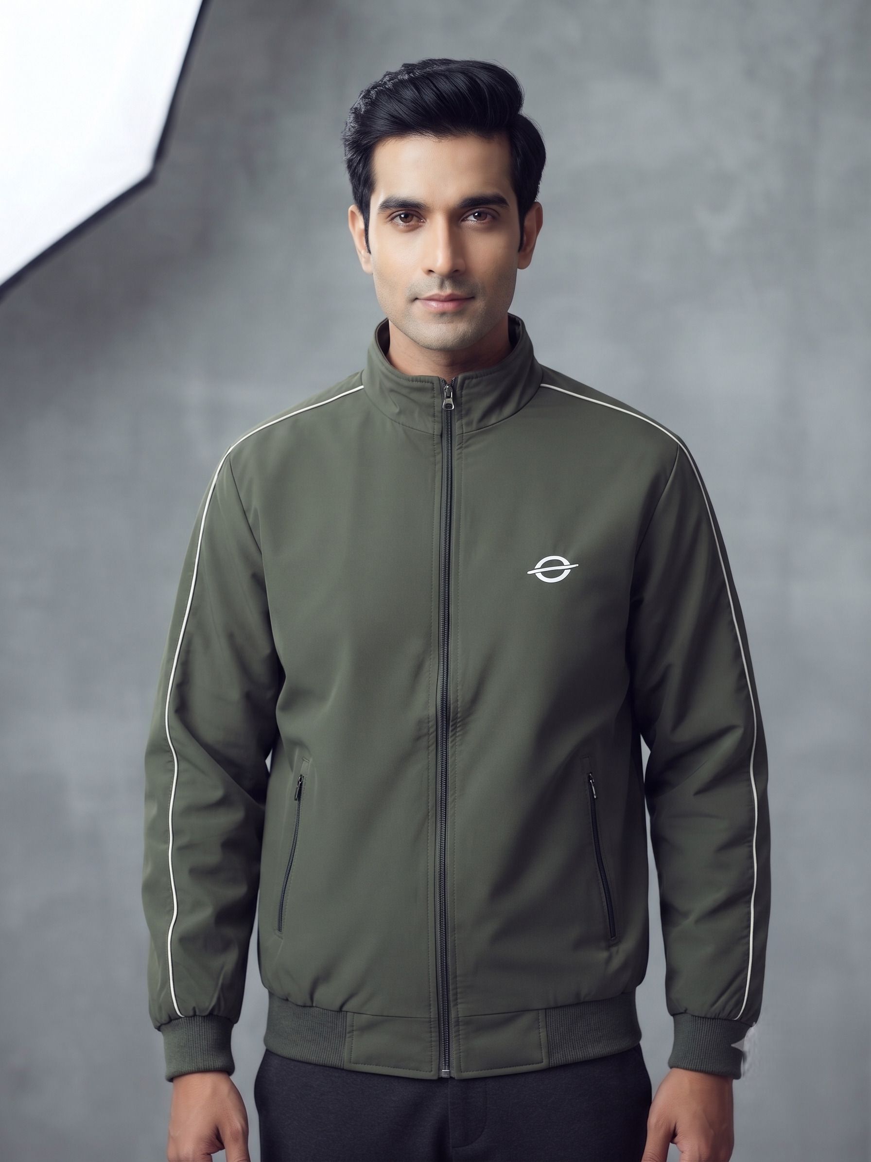 Men Solid Sports Jacket-image-47