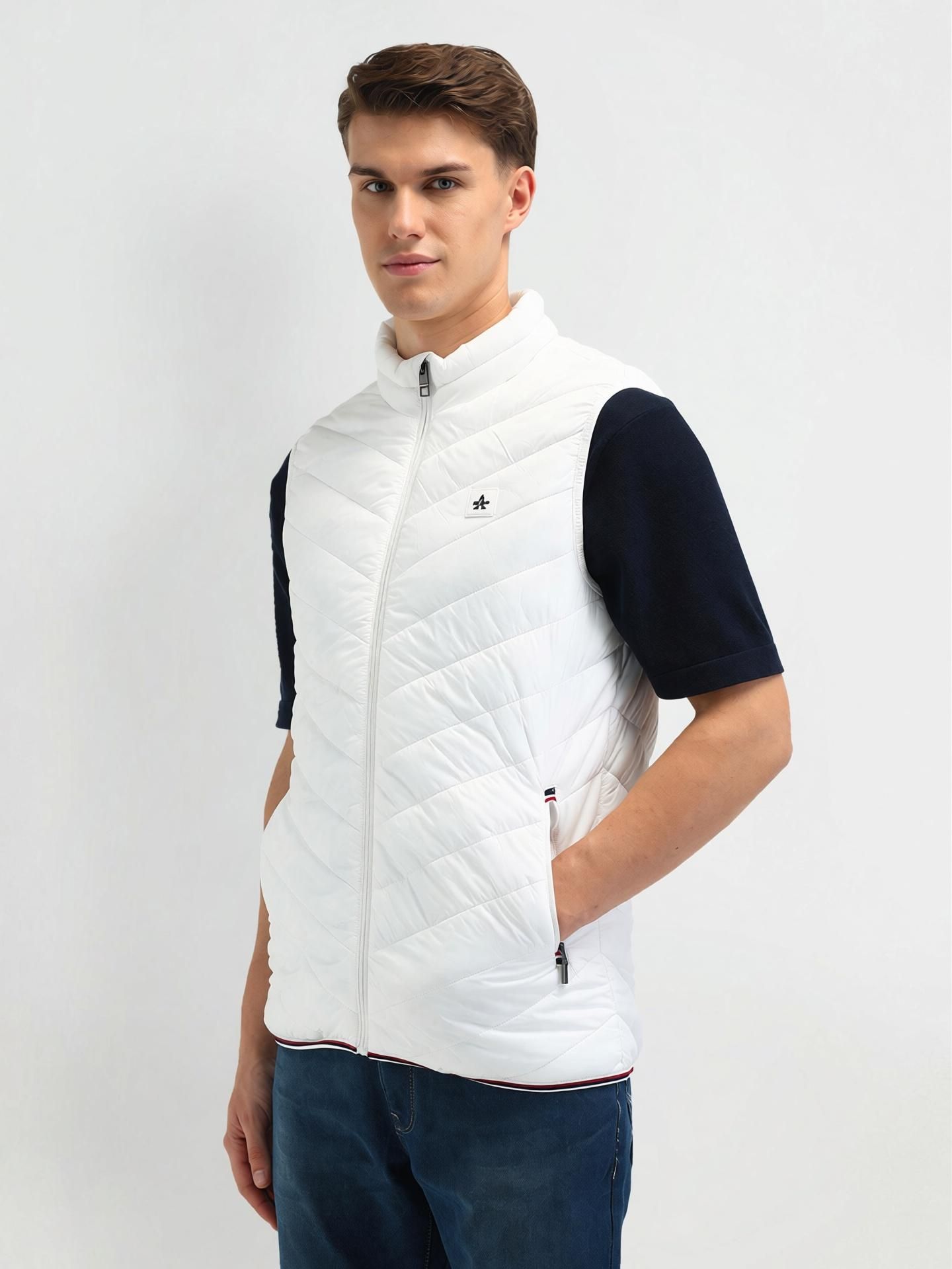 arrow sport Men Solid Puffer Jacket-picture-26
