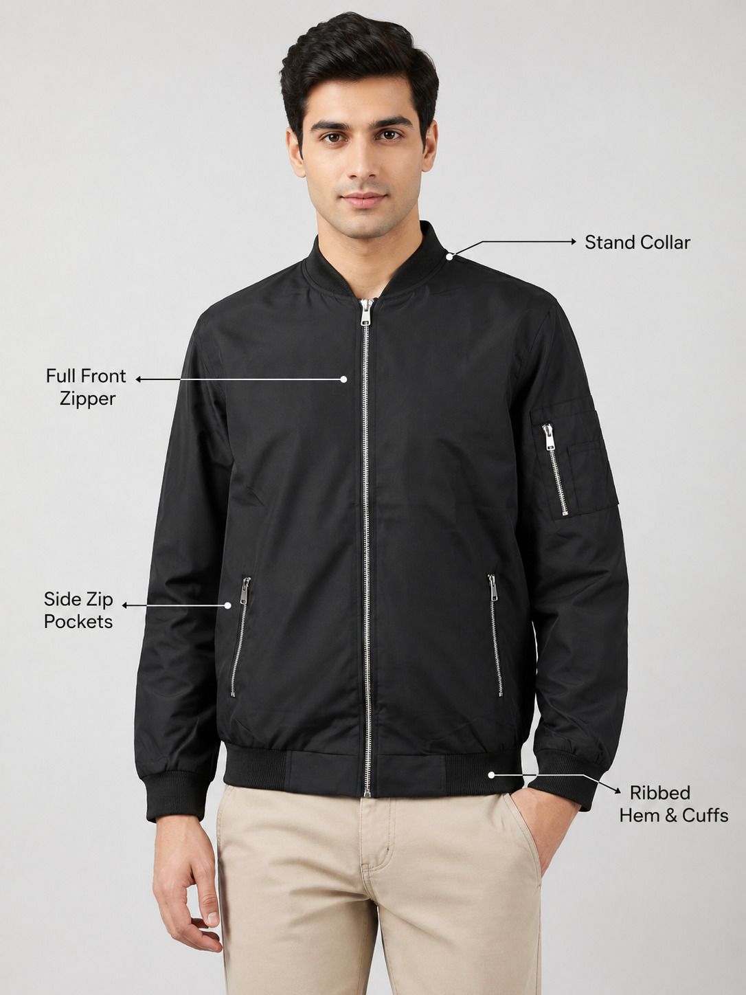 mia fashion Men Solid Winter Coat-picture-32