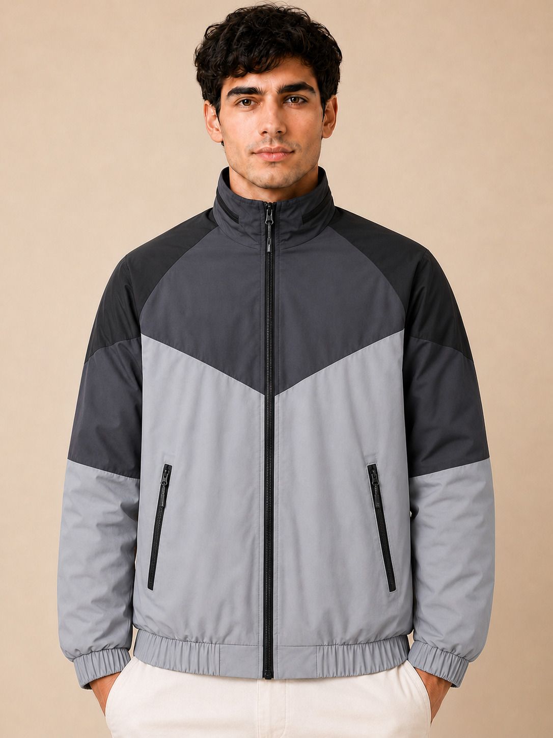 metronaut Full Sleeve Colorblock Men Hiking and Trekking Jacket-picture-26