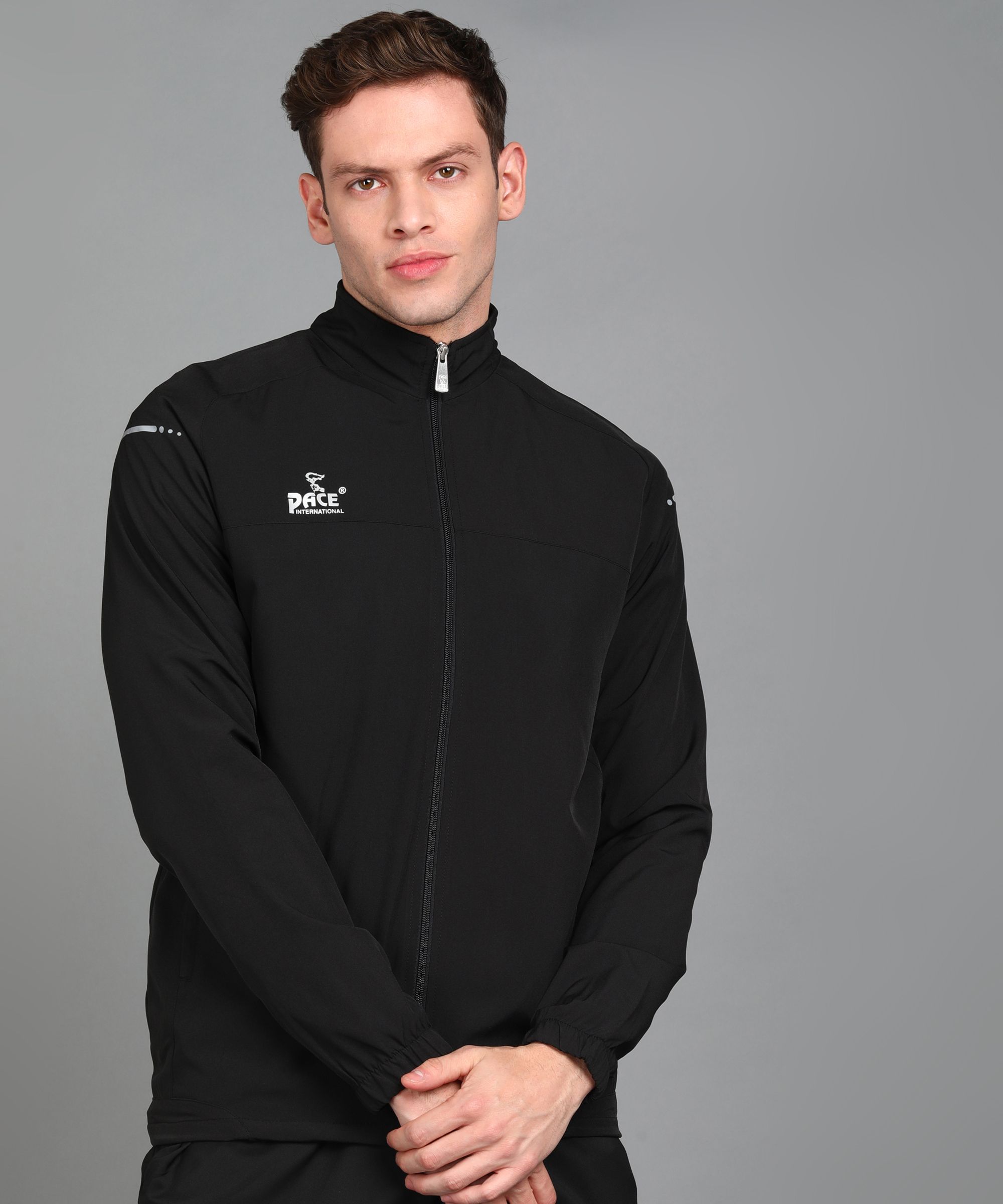Men Solid Sports Jacket-image-33