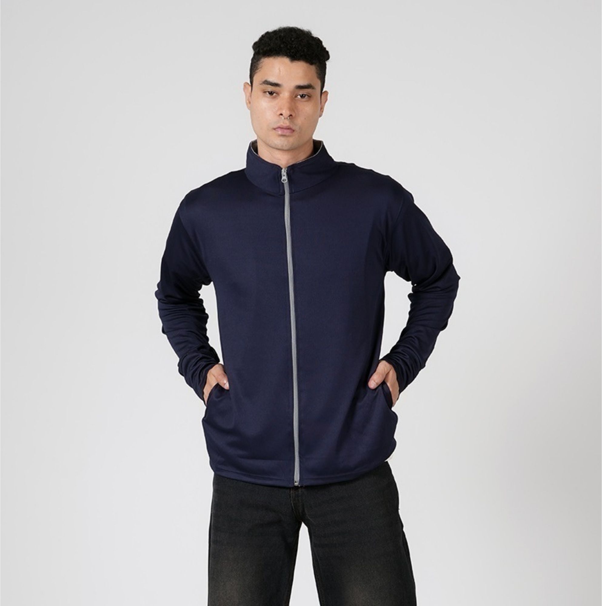 Mia Fashion Solid Men Wind Cheater-image-43