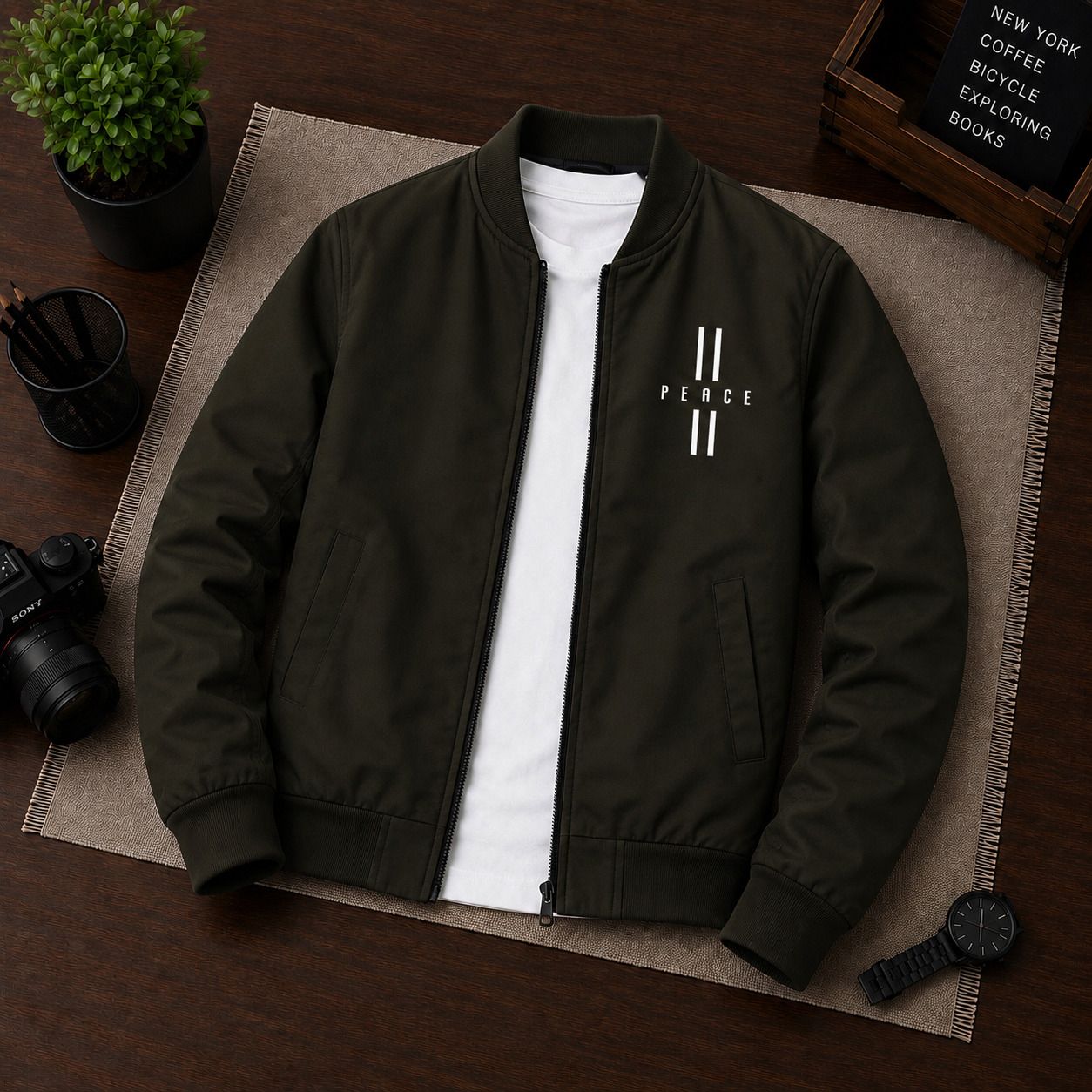saqlaini traders Men Colorblock, Graphic Print Casual Jacket-picture-47