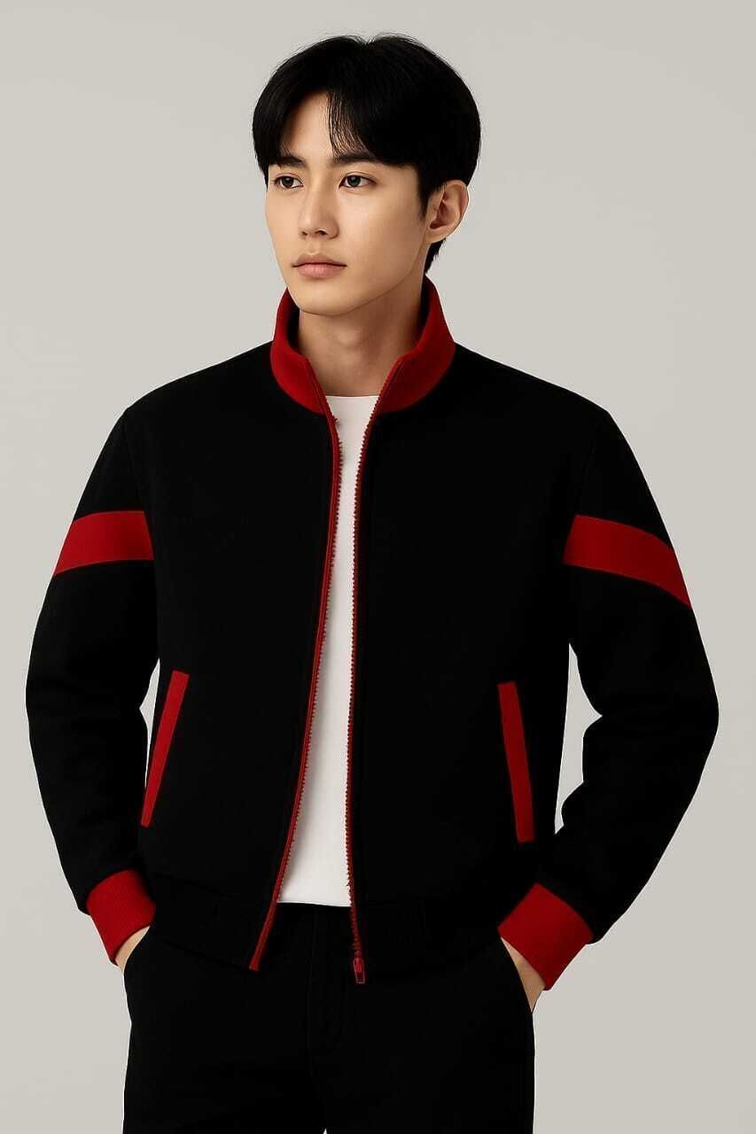 vertlcals Men Solid Casual Jacket-picture-31
