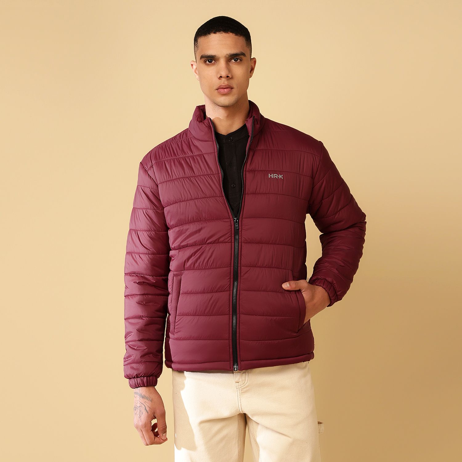hrx by hrithik roshan Men Solid Puffer Jacket-picture-22
