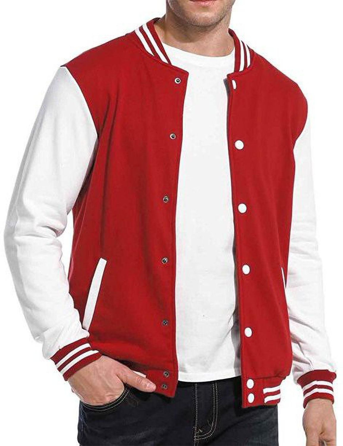 paklon Men Colorblock Varsity Jacket-picture-28