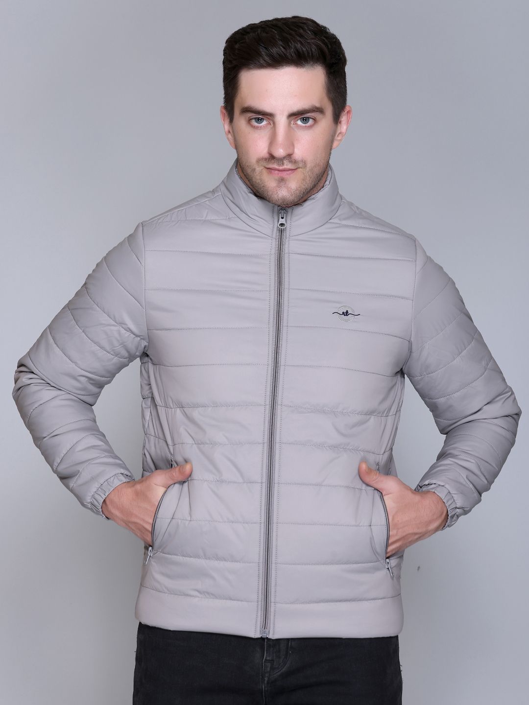 rare times Men Solid Bomber Jacket-picture-2