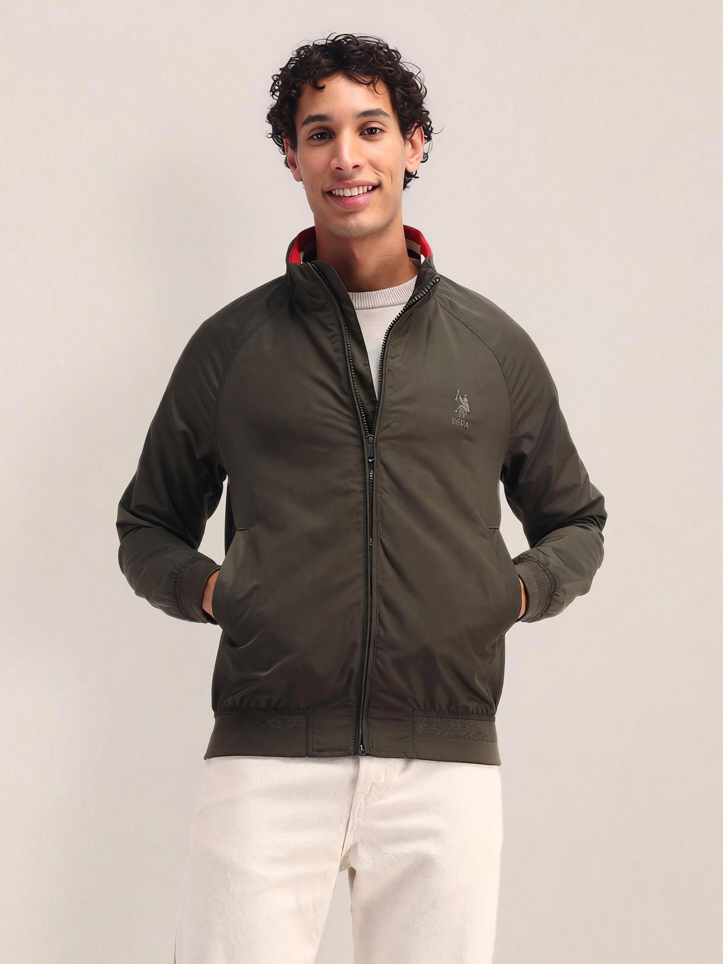 u.s. polo assn. Men Solid Casual Jacket-picture-44