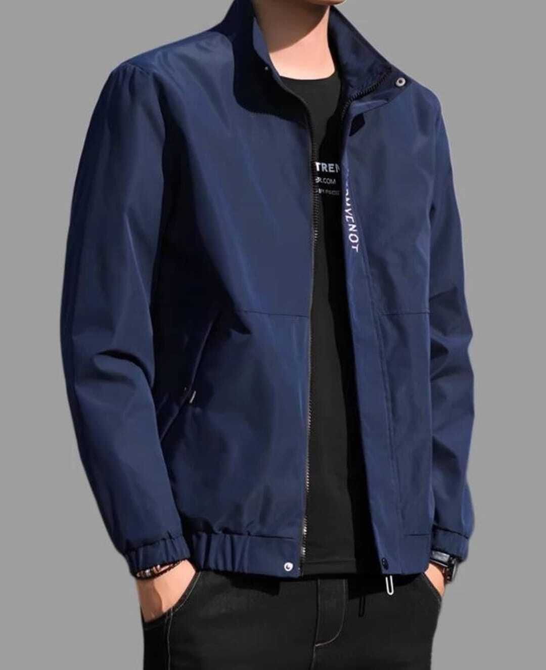lapataclub Men Solid Bomber Jacket-picture-10