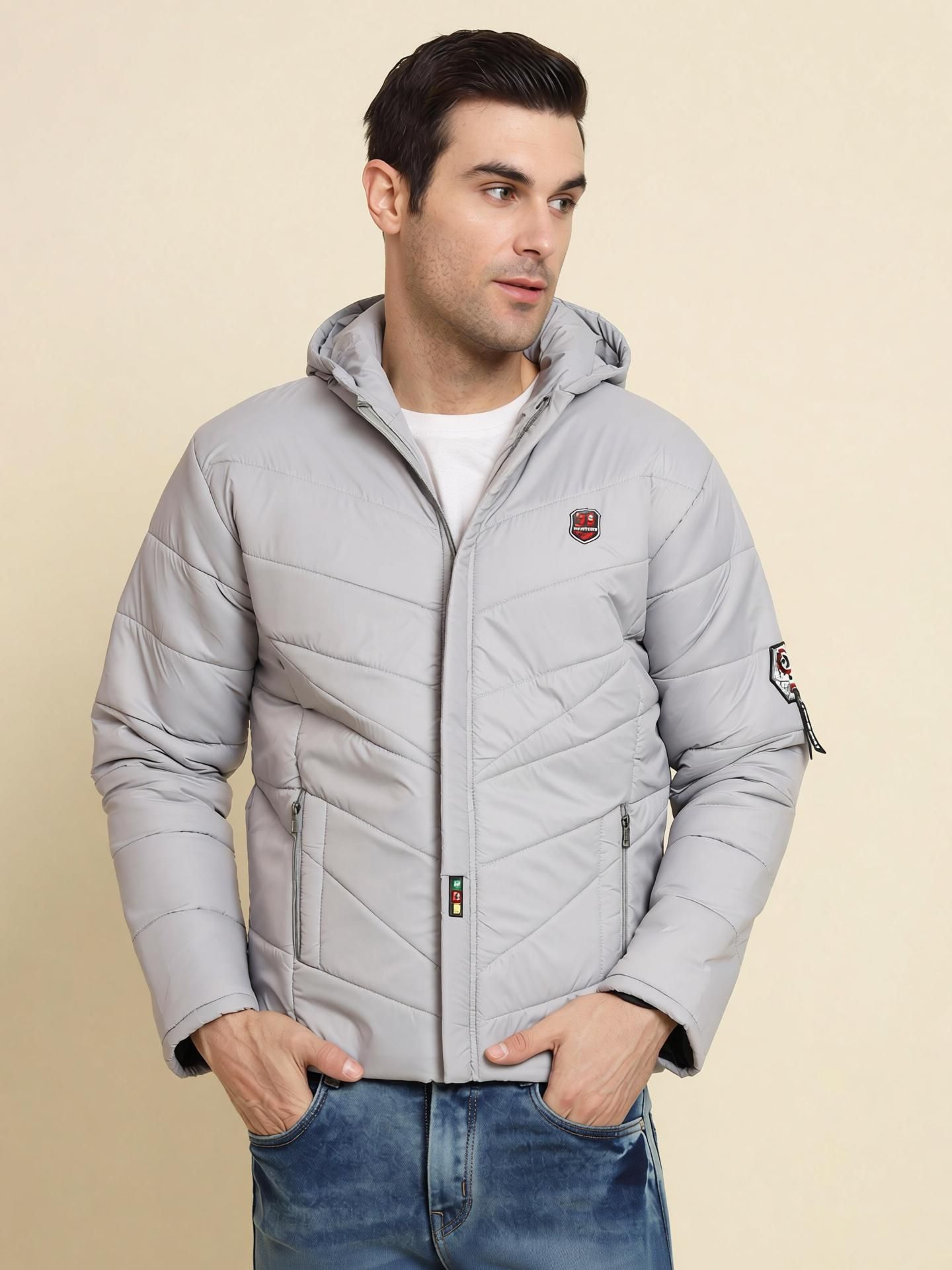 nysine Men Solid Bomber Jacket-picture-28