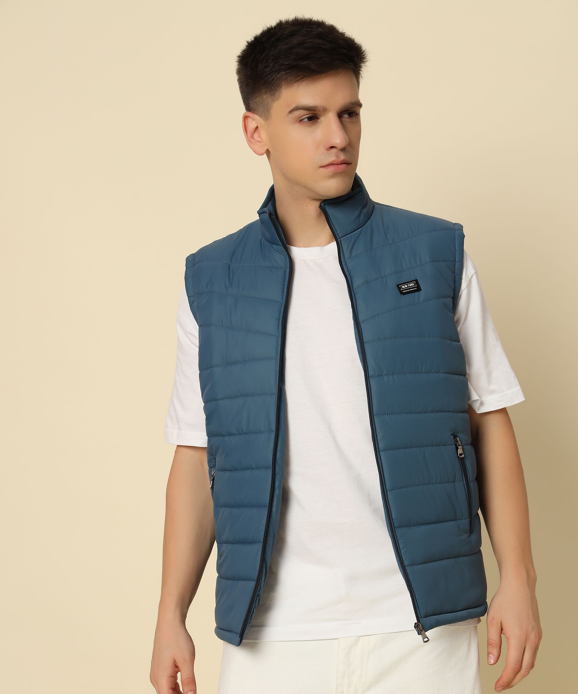 Men Self Design Bomber Jacket-image-34