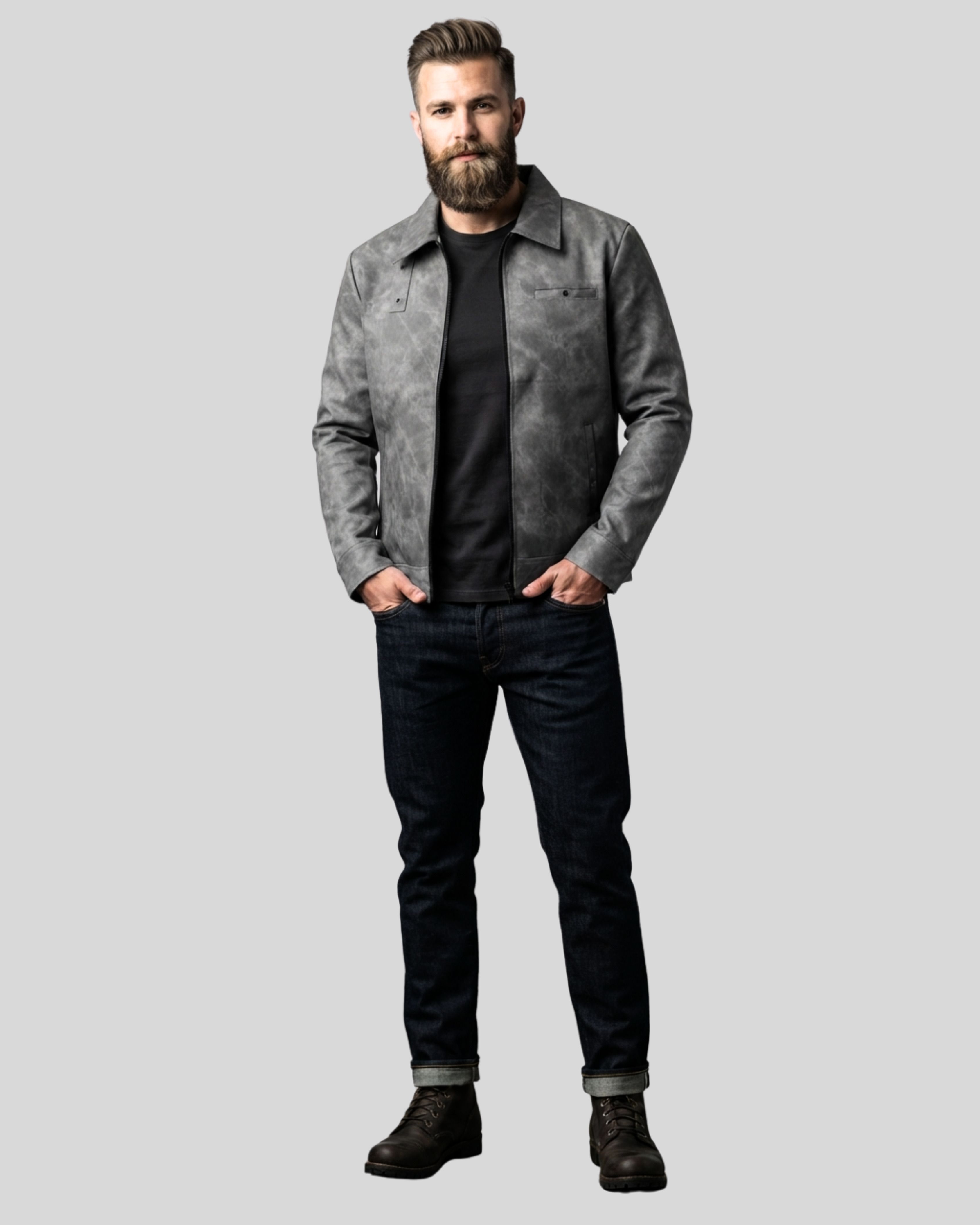 mark mine Men Solid Casual Jacket-picture-19