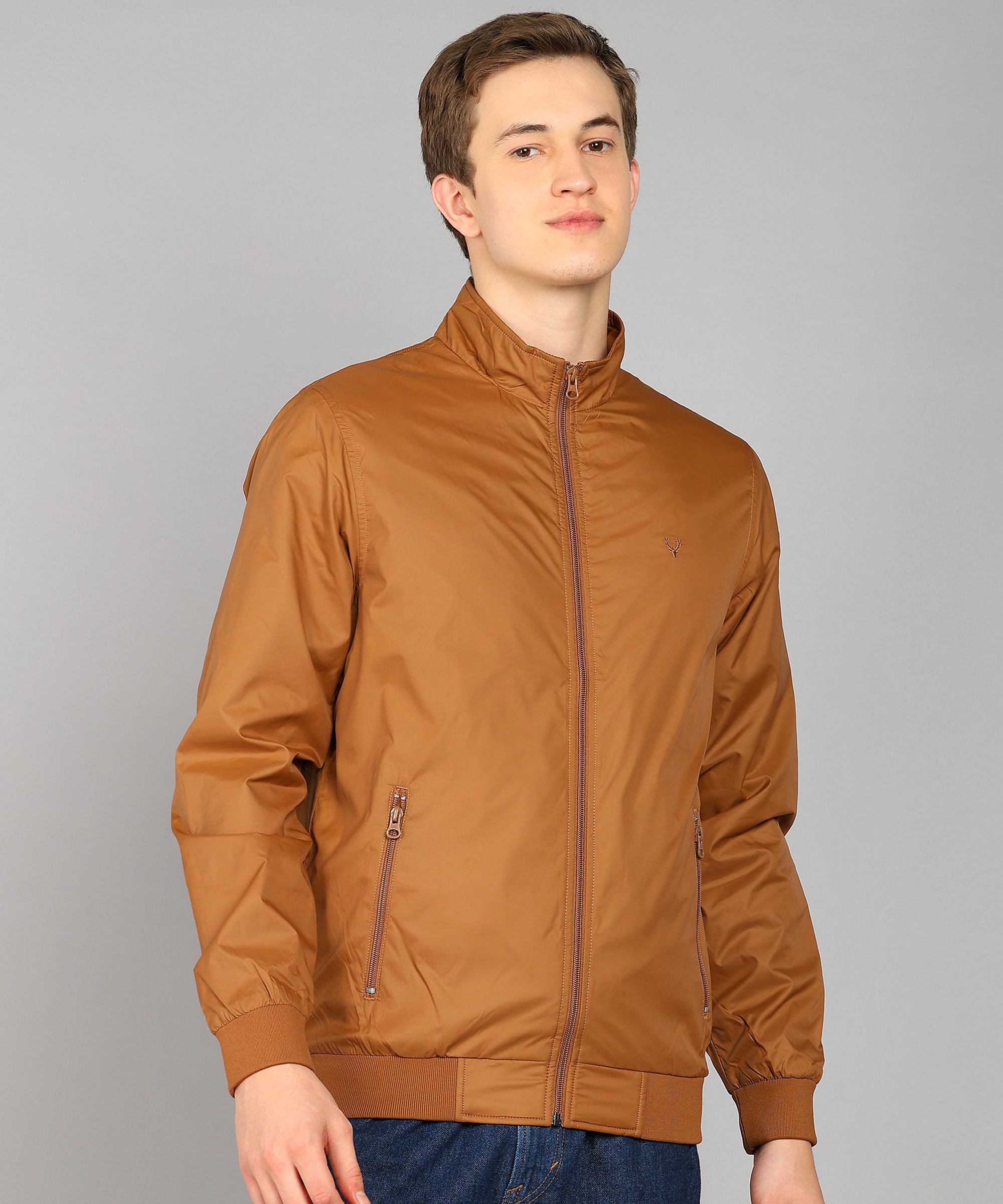 allen solly Men Solid Casual Jacket-picture-11