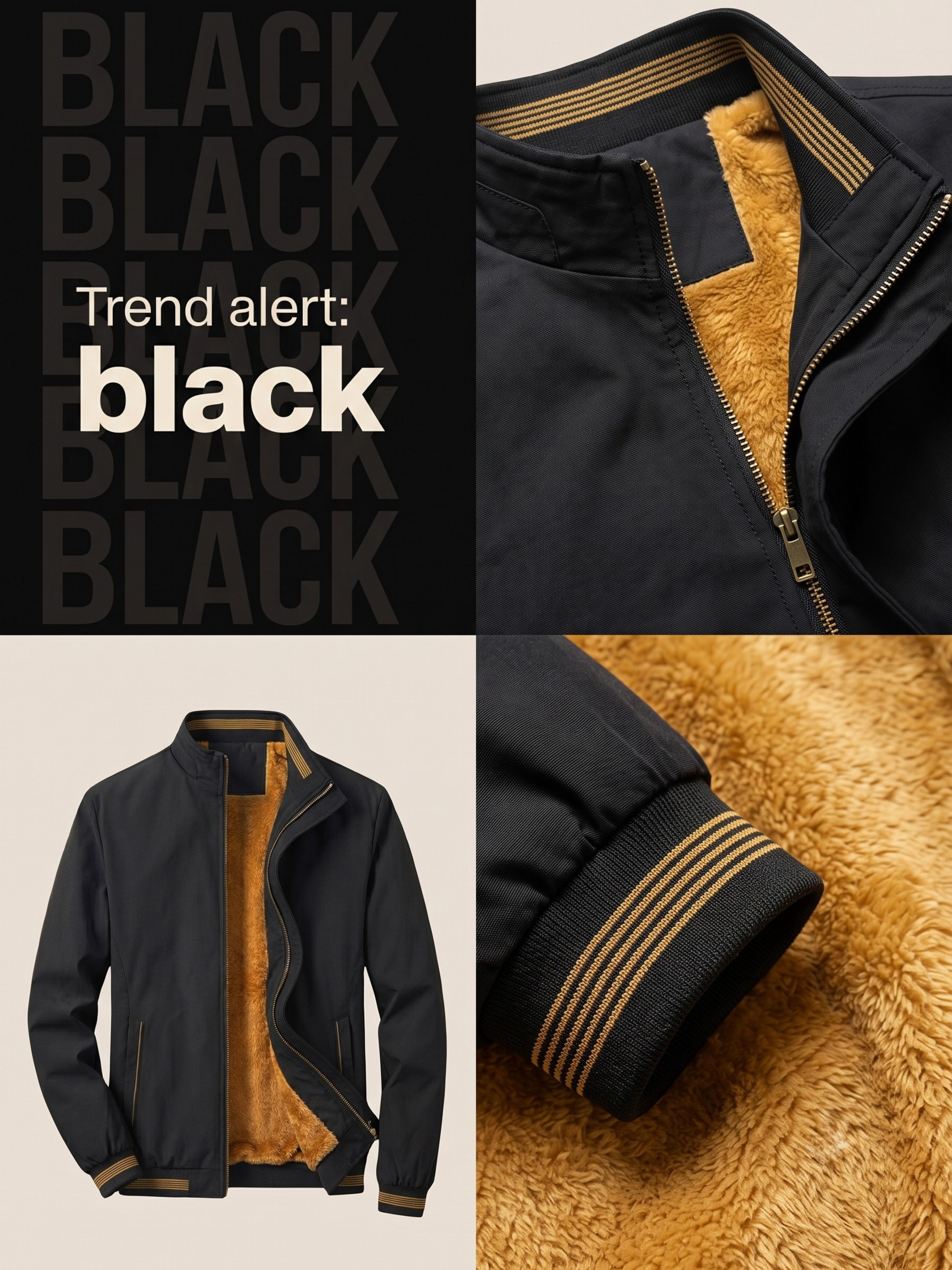 caraba Men Solid Winter Coat-picture-34