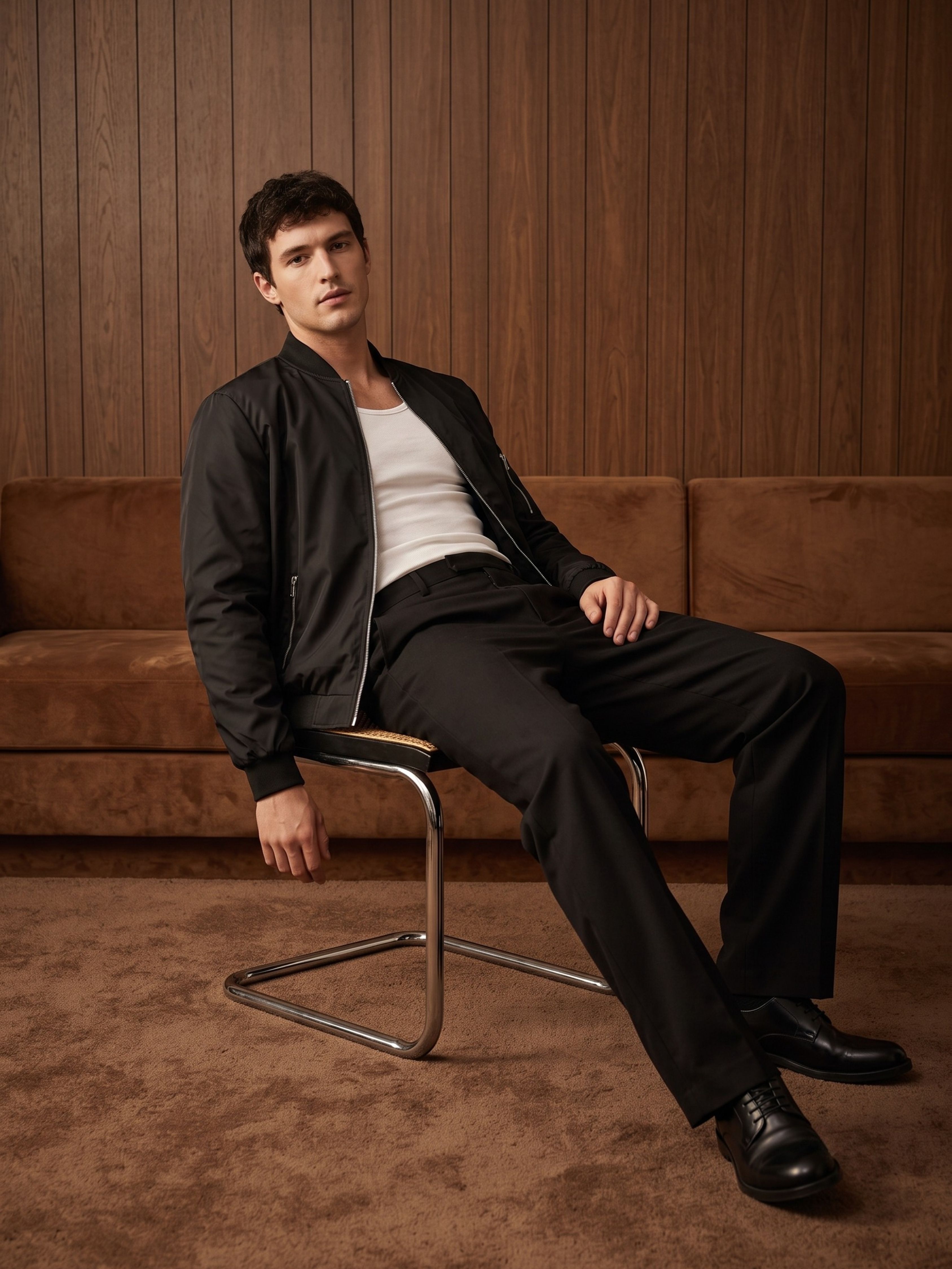 metronaut Full Sleeve Solid Men Bomber Jacket-picture-19