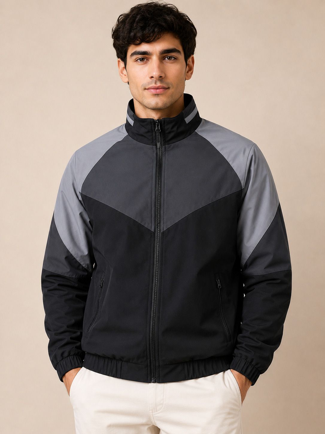 metronaut Full Sleeve Colorblock Men Hiking and Trekking Jacket-picture-24