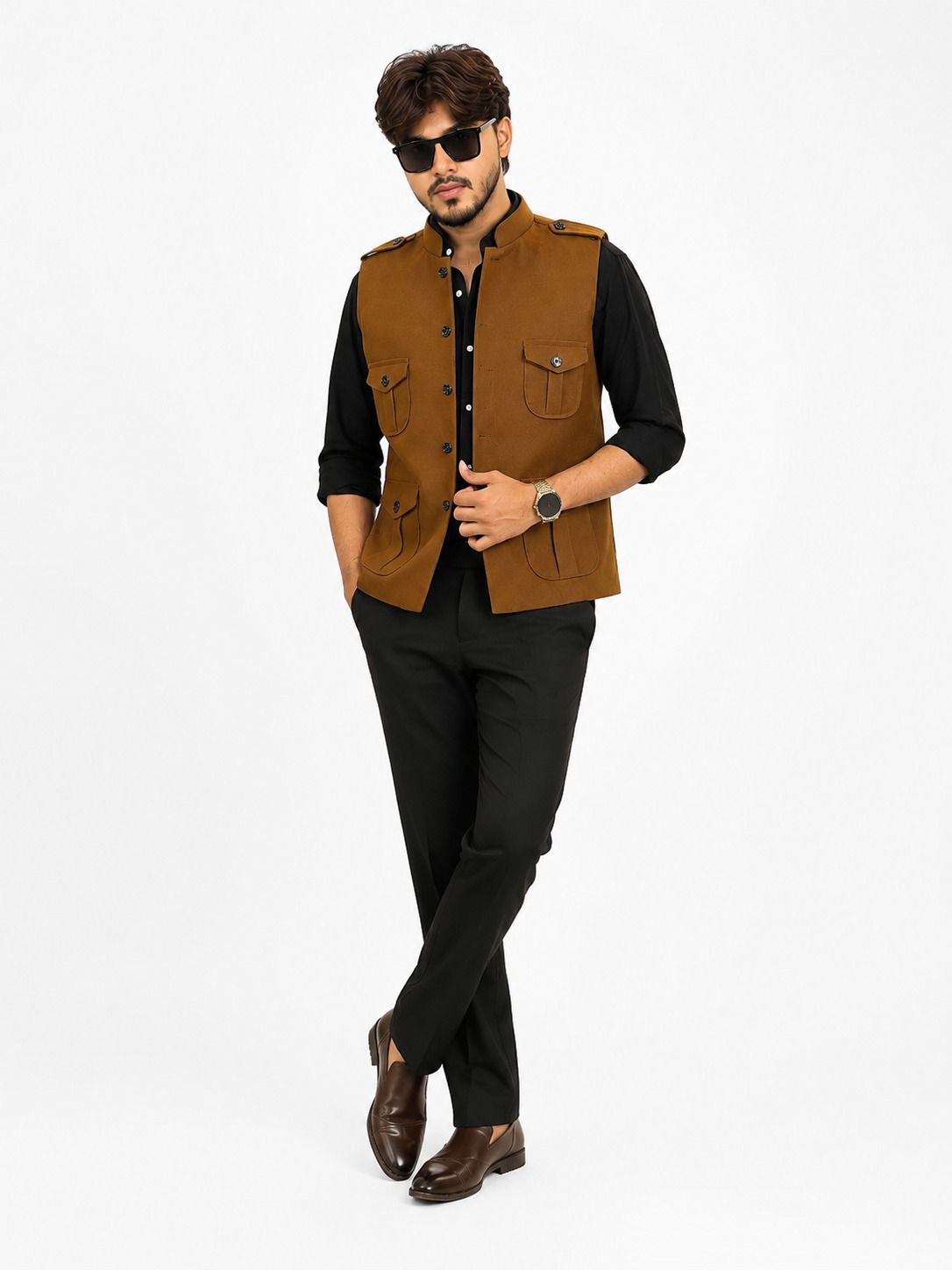 kb ventures Solid Men Waistcoat-picture-43