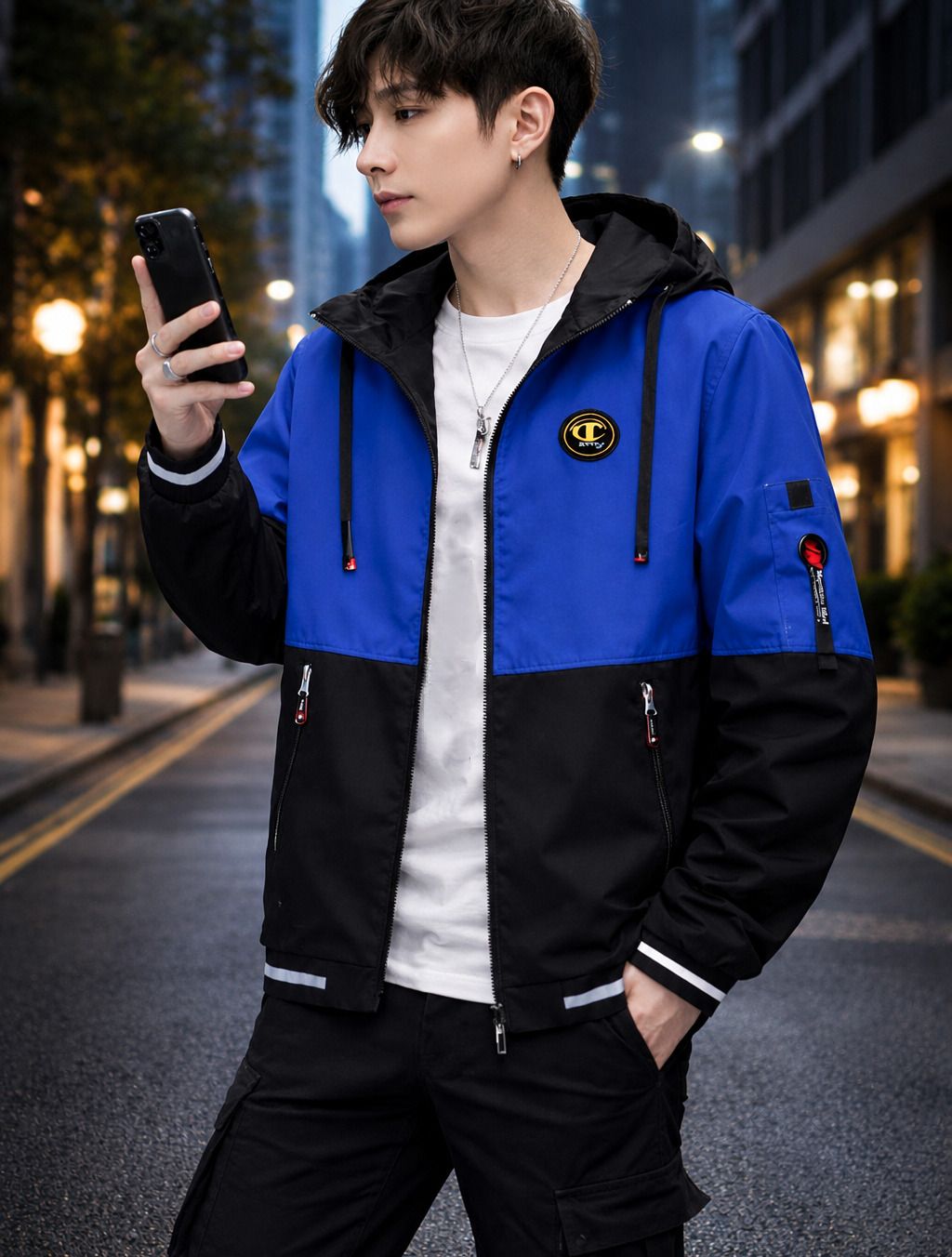 plus91 Men Printed Casual Jacket-picture-23