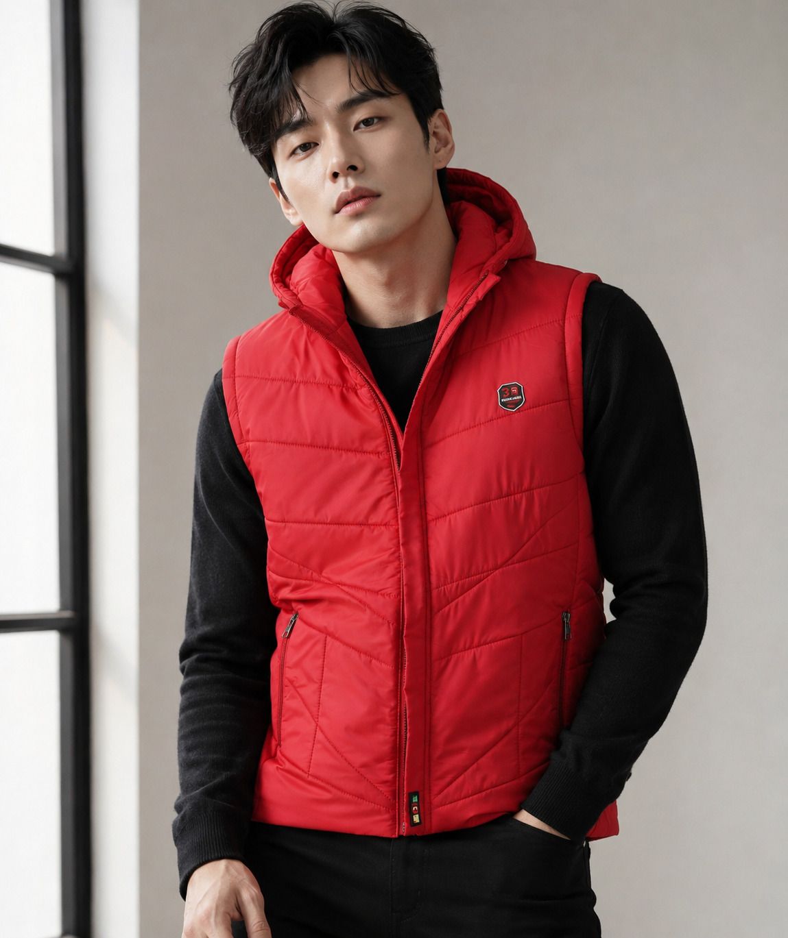 decanter Men Solid Puffer Jacket-picture-20