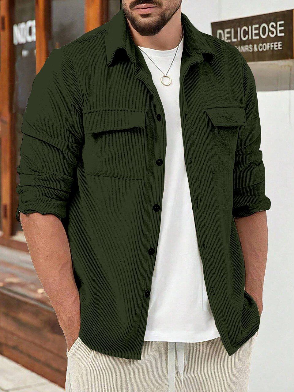 combraided Men Self Design Casual Jacket-picture-44