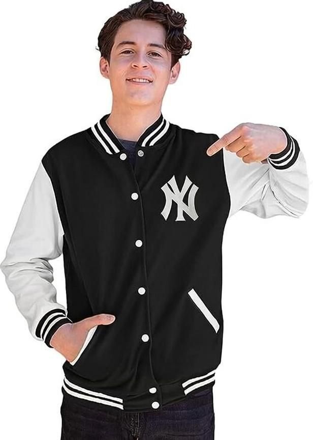 flaxwear Men Printed Varsity Jacket-picture-21