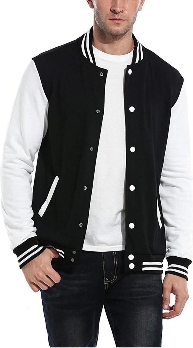 flaxwear Men Colorblock Fleece Jacket-picture-36