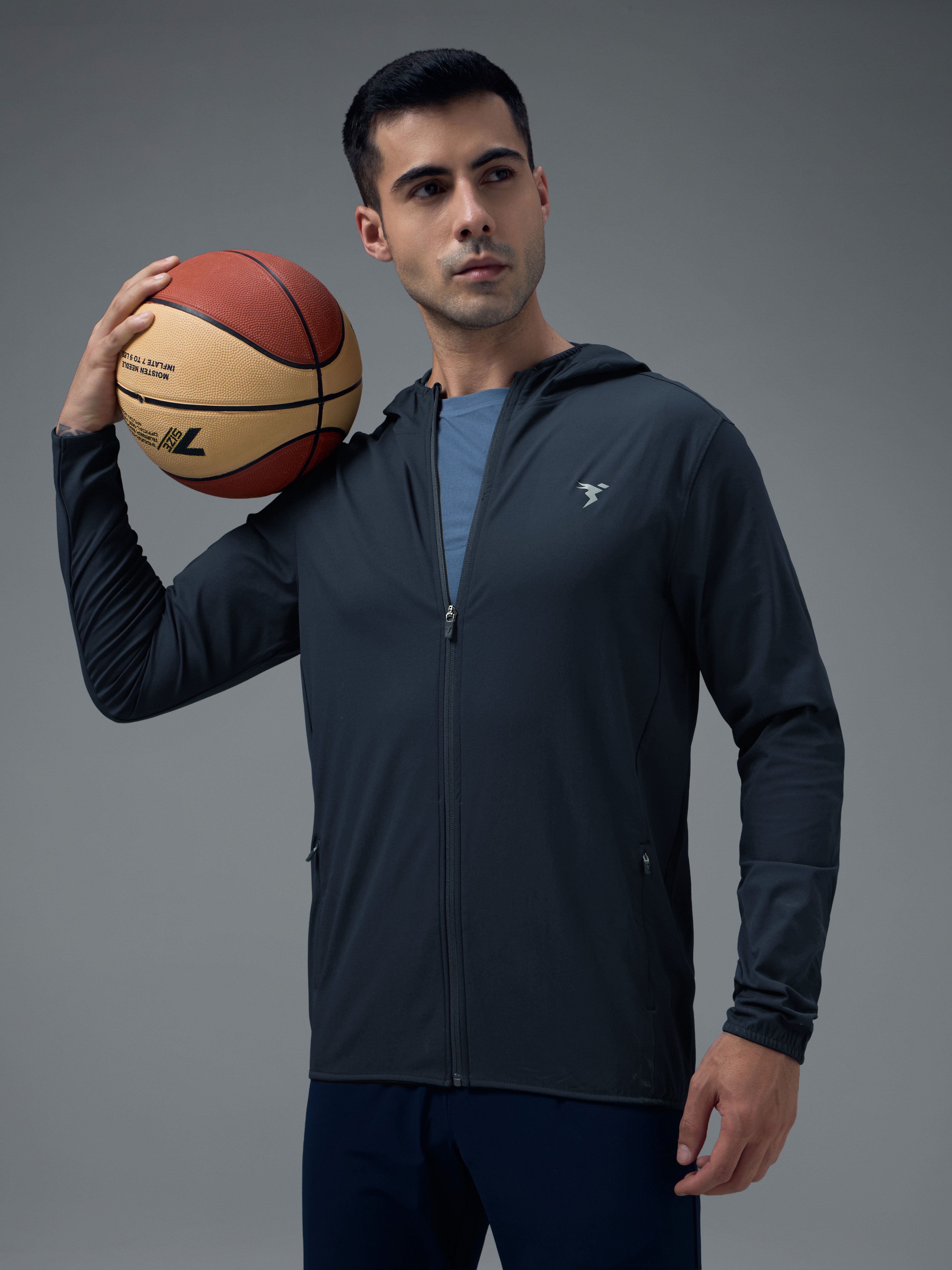 Men Solid Sports Jacket-image-18