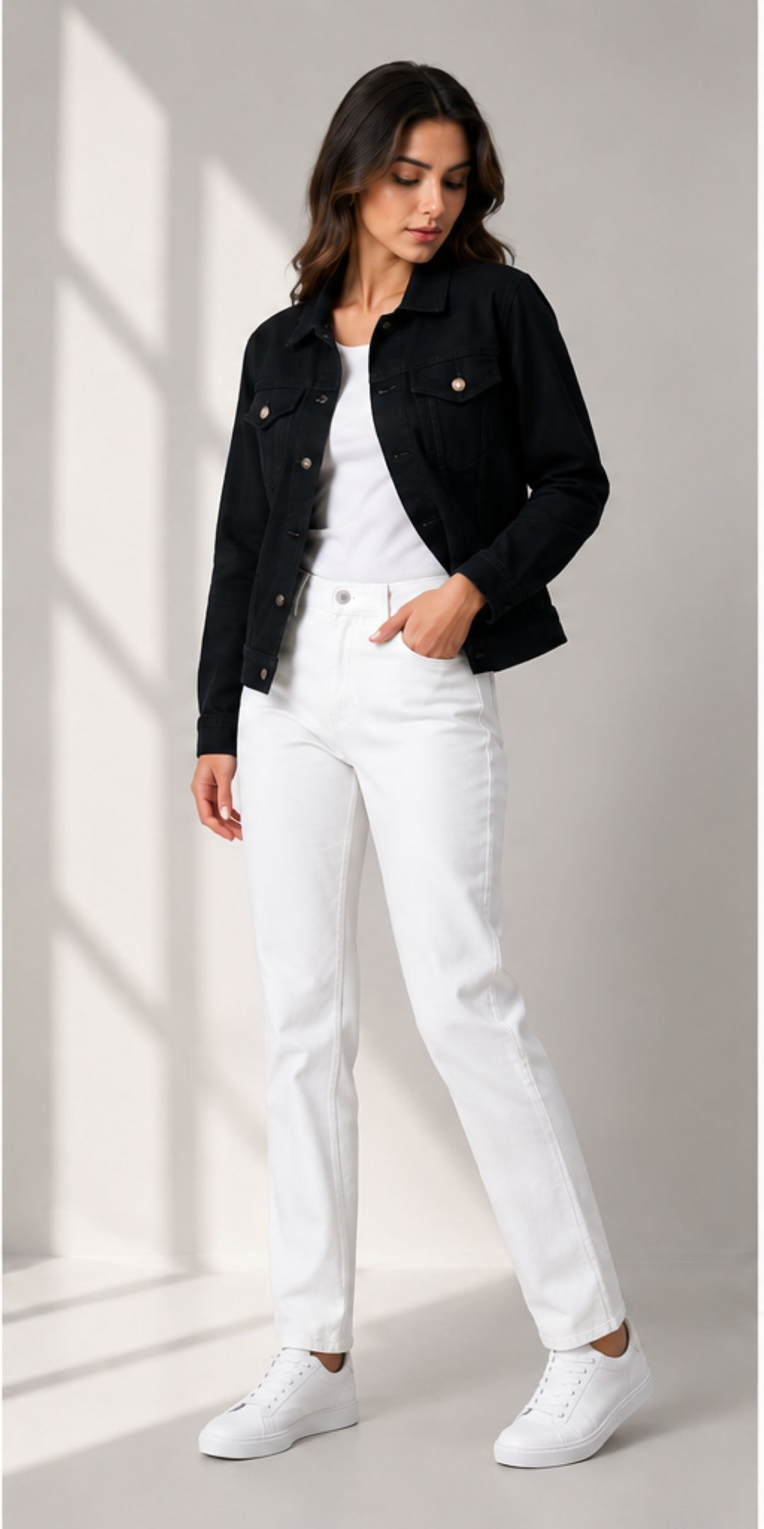 moda star Women Solid Denim Jacket-picture-28