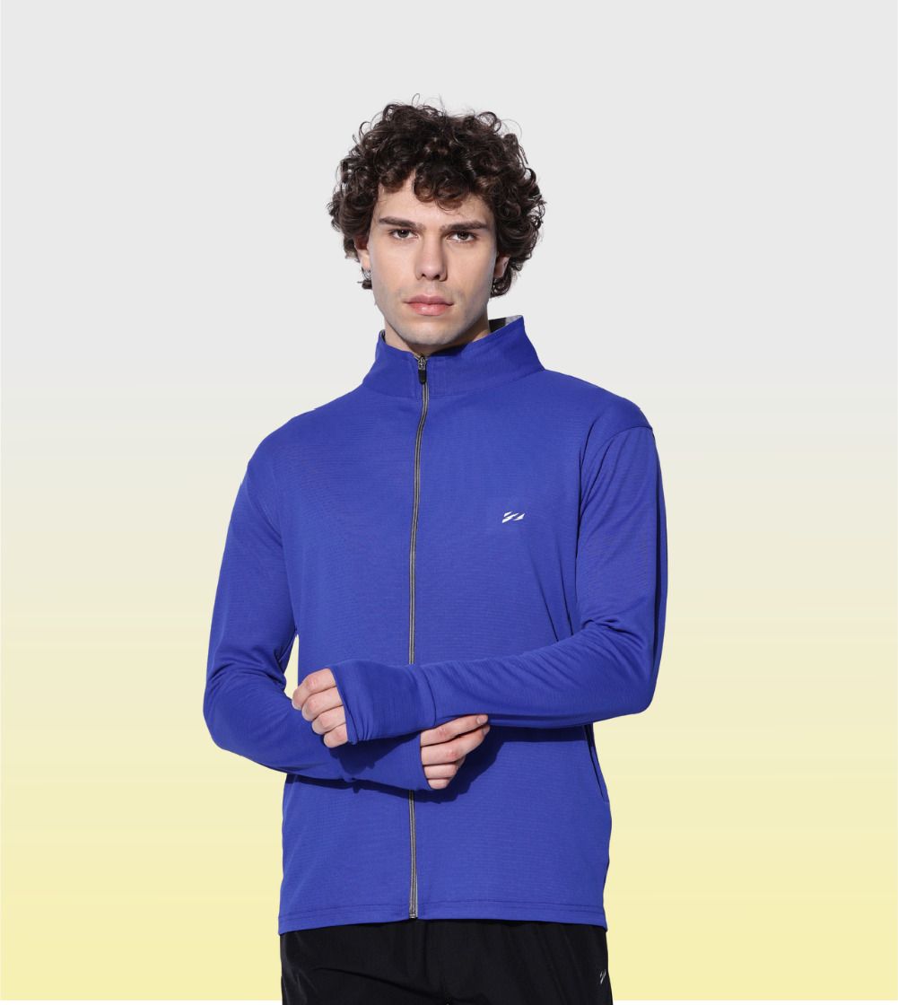 blue tyga Men Solid Sports Jacket-picture-4