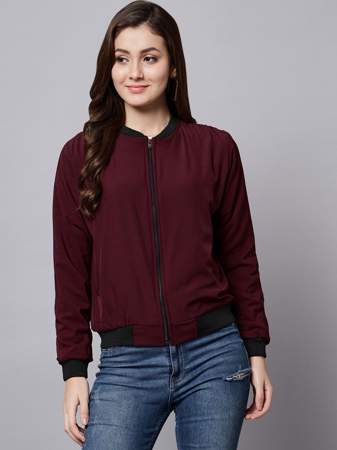funday fashion Women Solid Casual Jacket-picture-38
