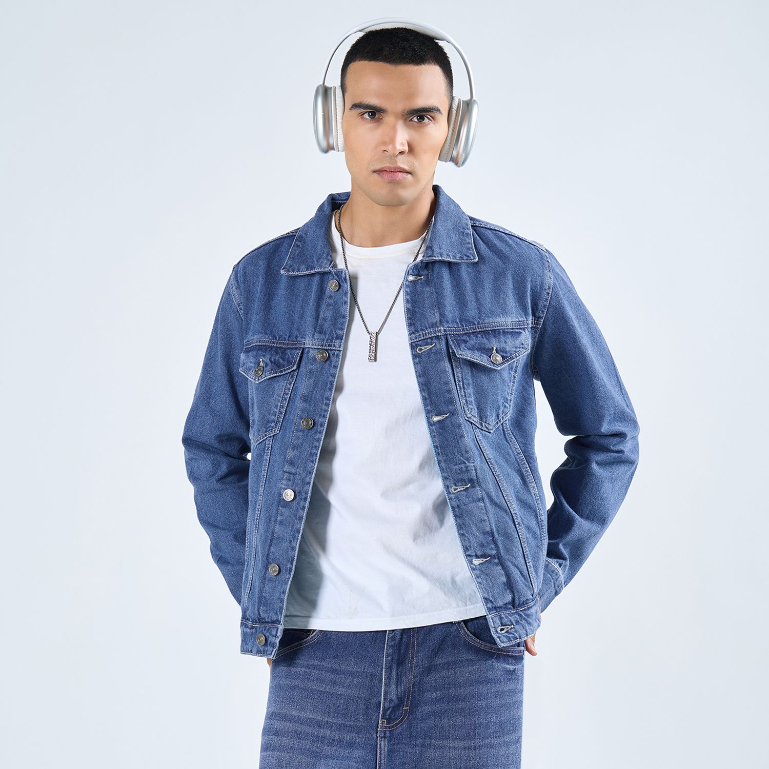 sf jeans by pantaloons Men Solid Casual Jacket-picture-44