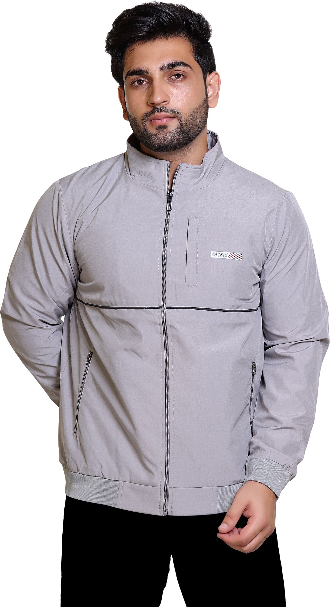 HA Classics Solid Men Wind Cheater-picture-22