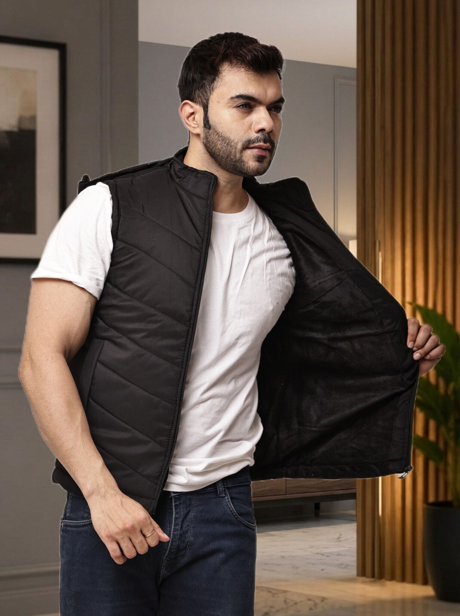 glycon Men Solid Puffer Jacket-picture-4