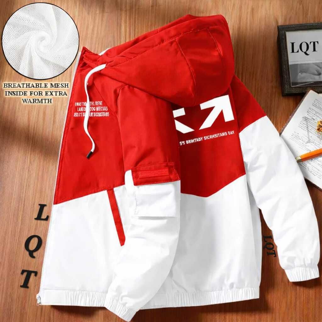 LQT KOREAN MEN WIND CHEATER Colorblock Men Wind Cheater-picture-47