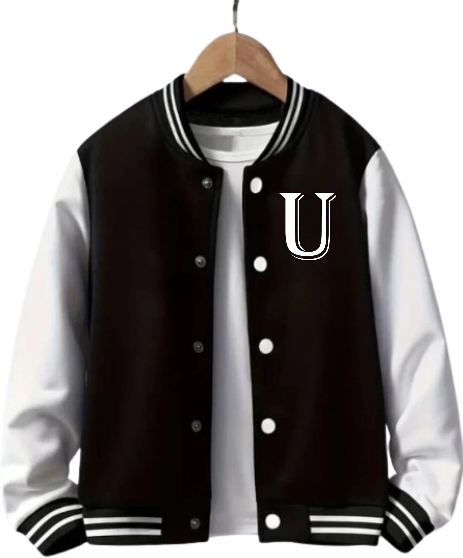 flaxwear Men Colorblock Varsity Jacket-picture-20