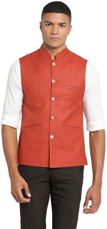 turtle Solid Men Waistcoat-picture-21