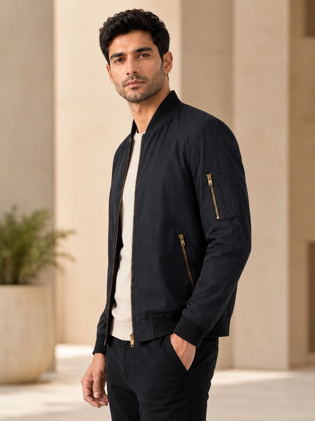 caraba Men Solid Winter Coat-picture-29