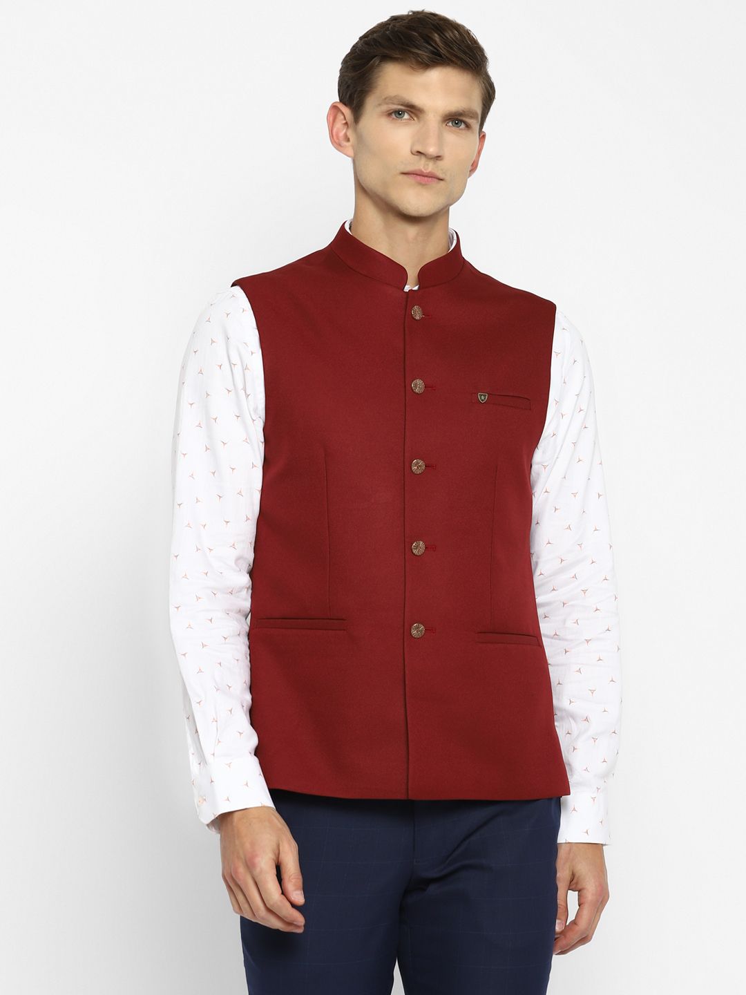 turtle Solid Men Waistcoat-picture-10