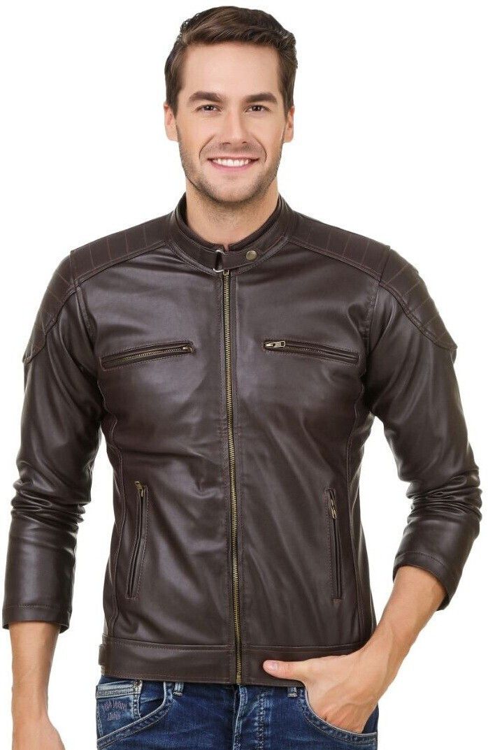 garmadian Men Solid Biker/Riding Jacket-picture-21