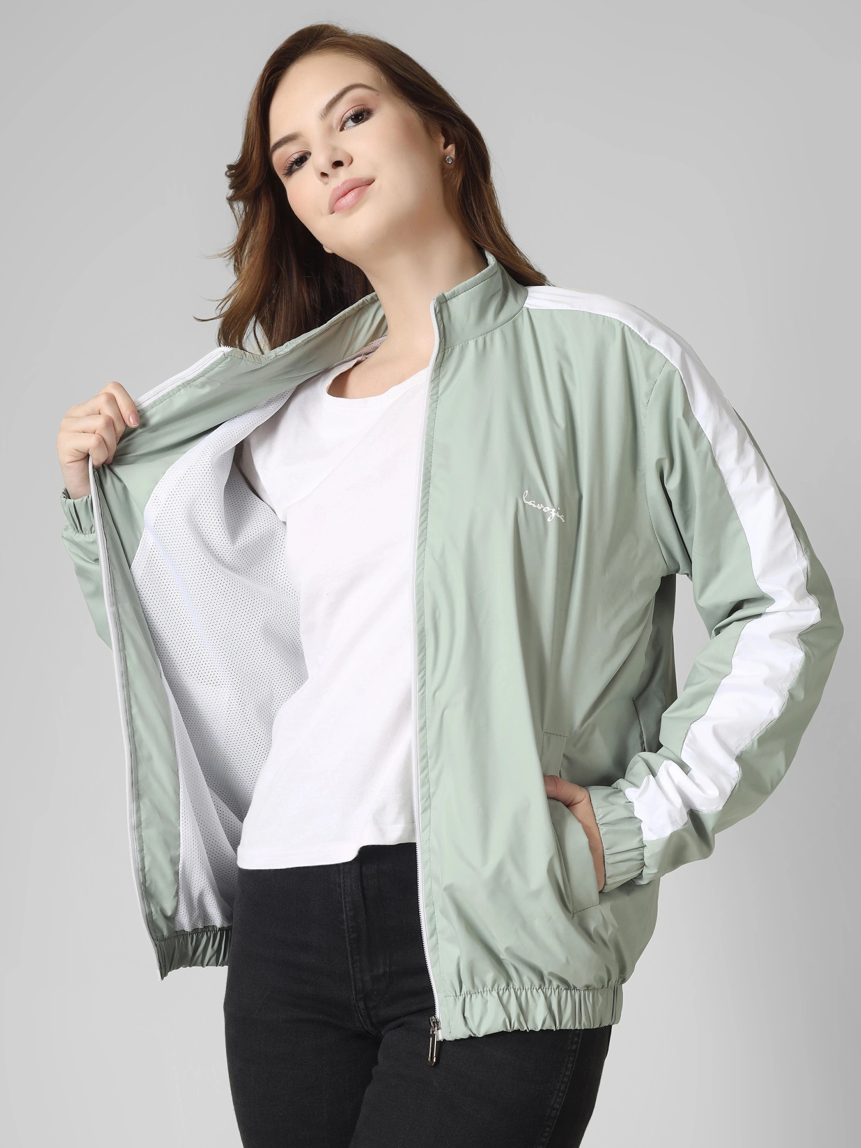 lavozia Women Solid Casual Jacket-picture-23
