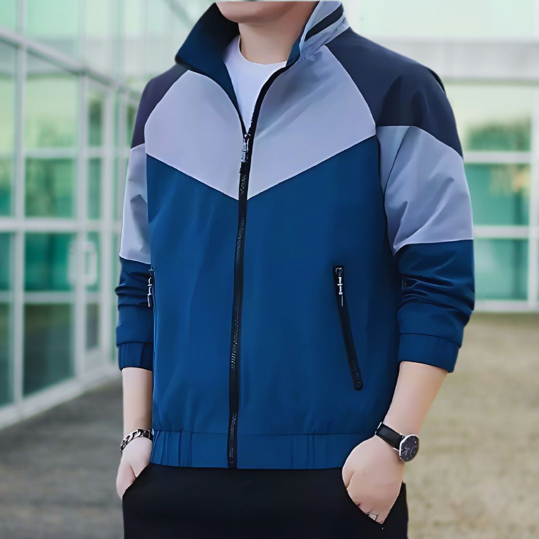 suhoor fashion Men Colorblock Biker/Riding Jacket-picture-22