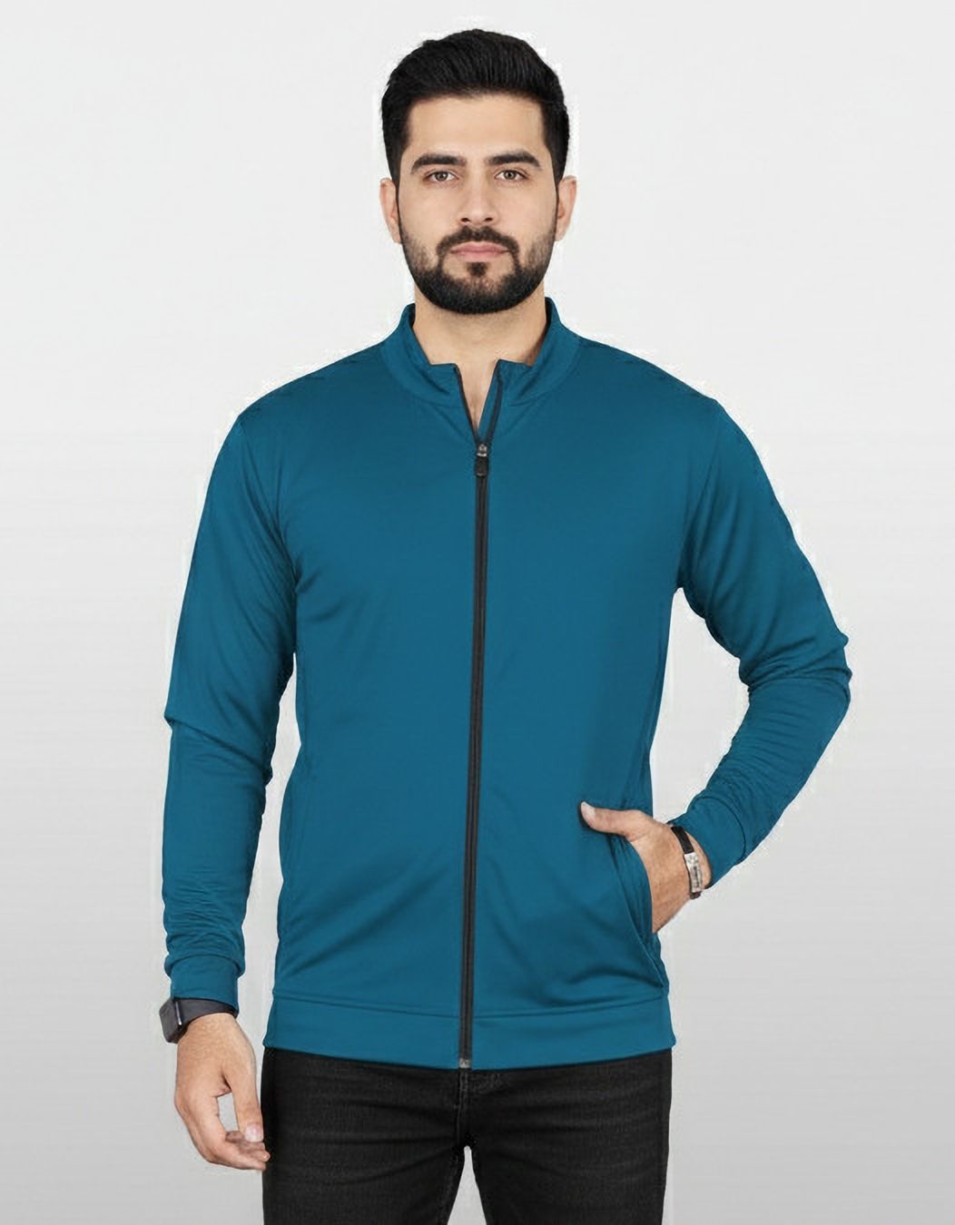 Men Solid Ethnic Jacket-image-42