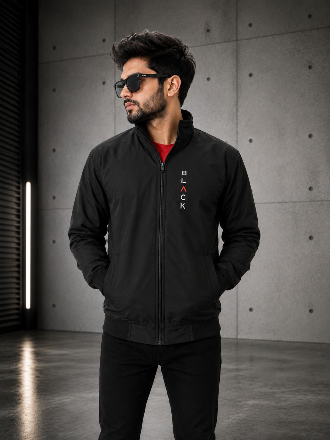 fazira Men Solid Casual Jacket-picture-11