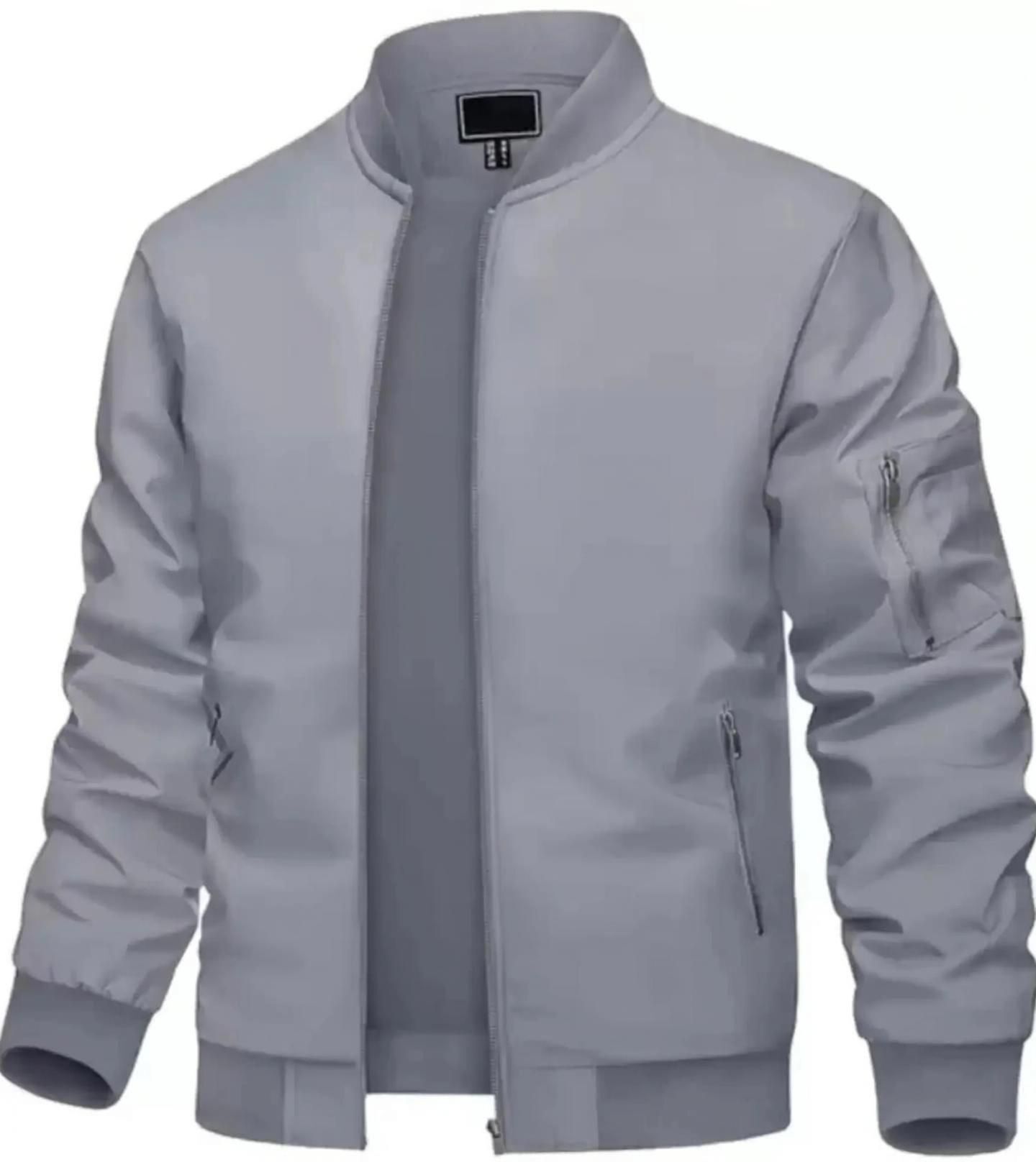 Men Solid Casual Jacket-image-40