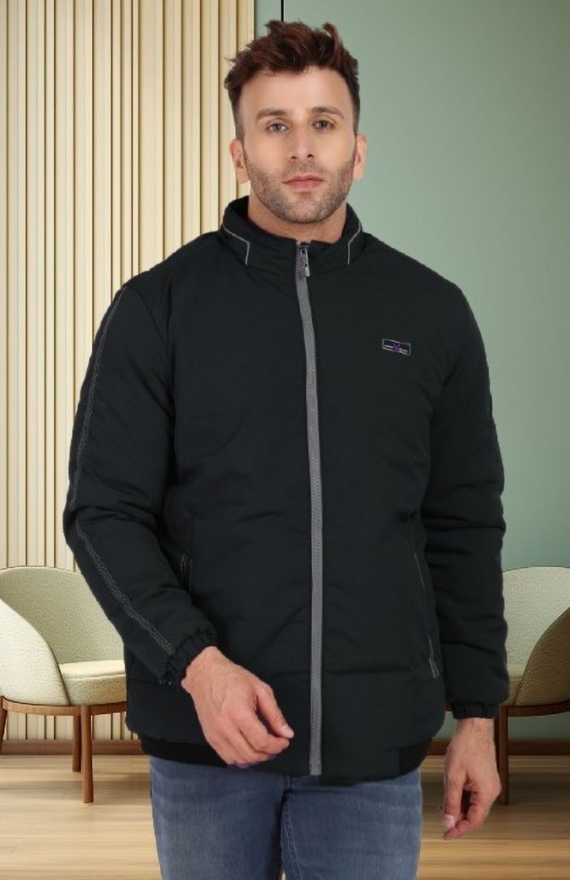 ad & av Men Solid Quilted Jacket-picture-5