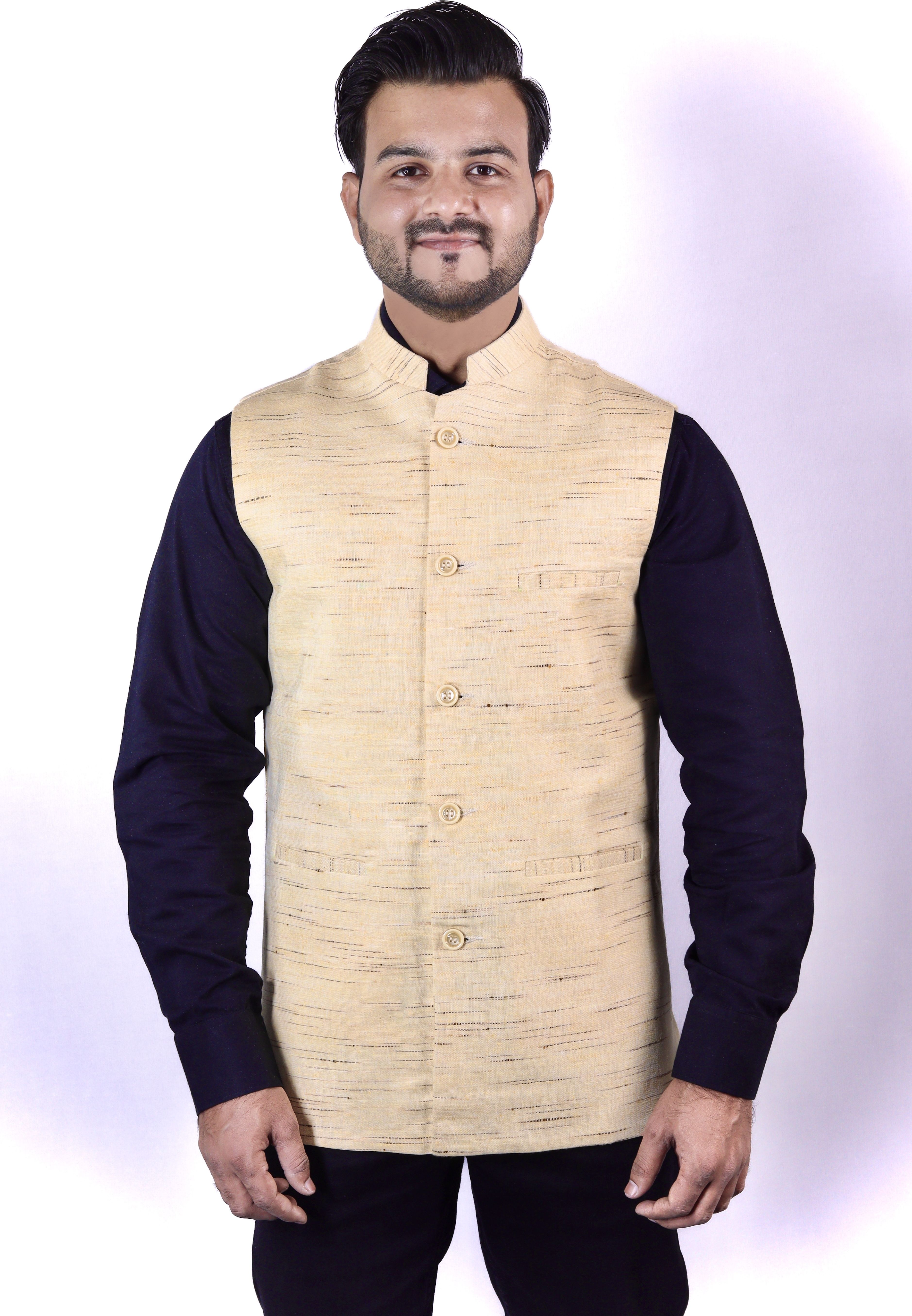 a a enterprises Men Solid Nehru Jacket-picture-25
