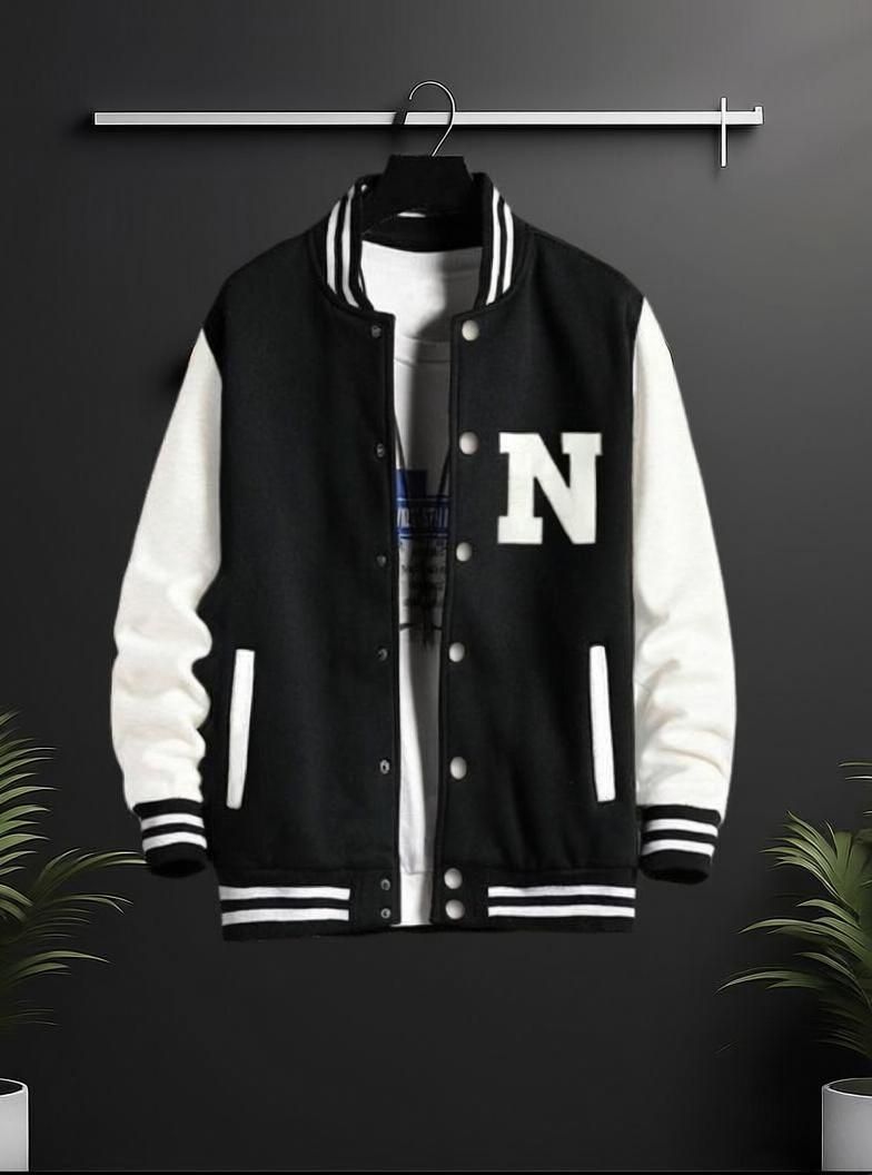 try this Men Colorblock Fleece Jacket-picture-19