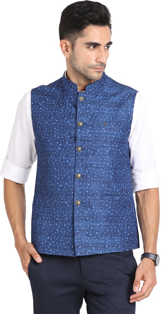 turtle Printed Men Waistcoat-picture-27