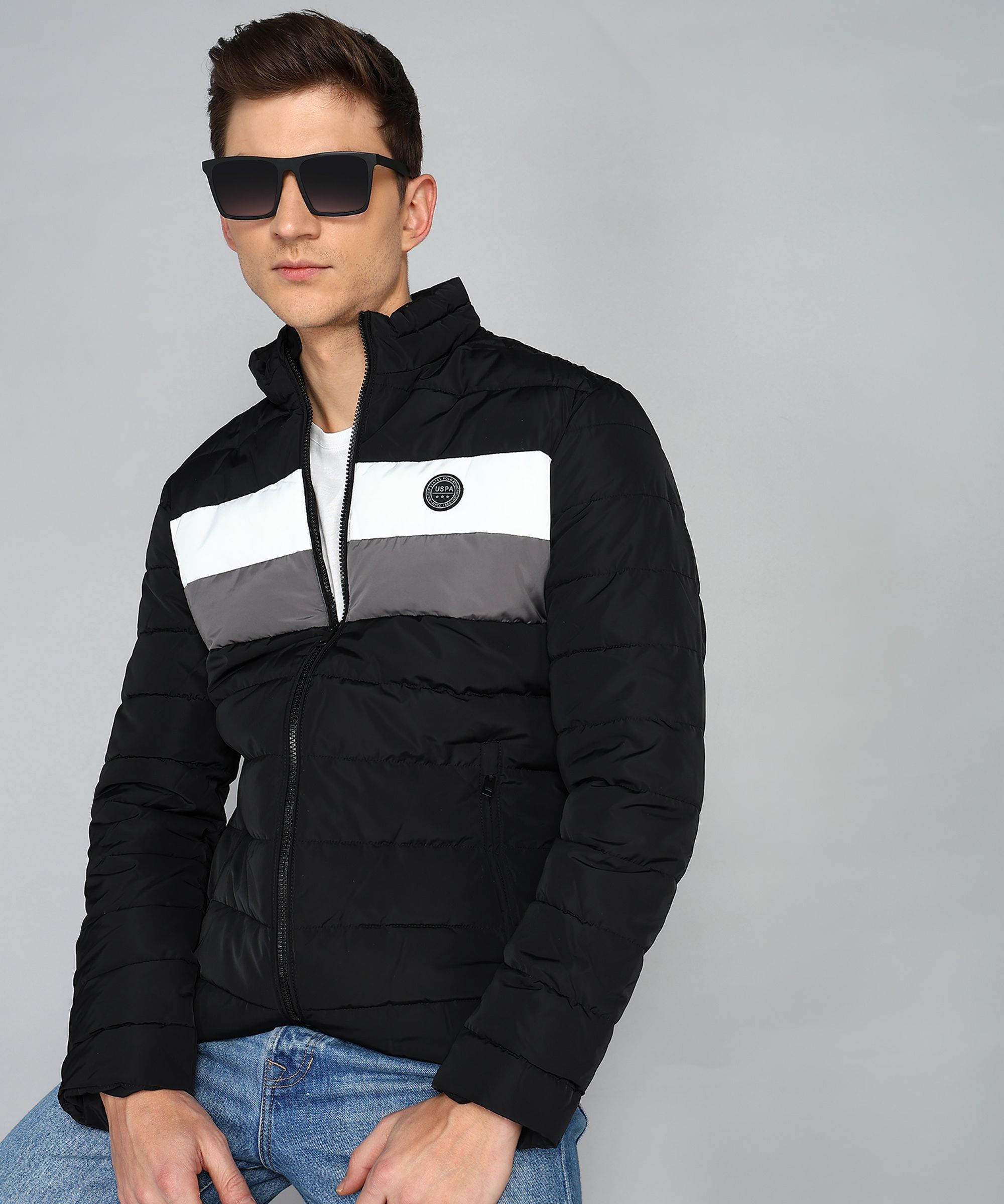 u.s. polo assn. Men Colorblock Puffer Jacket-picture-33